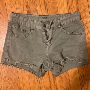 Urban outfitters army green shorts